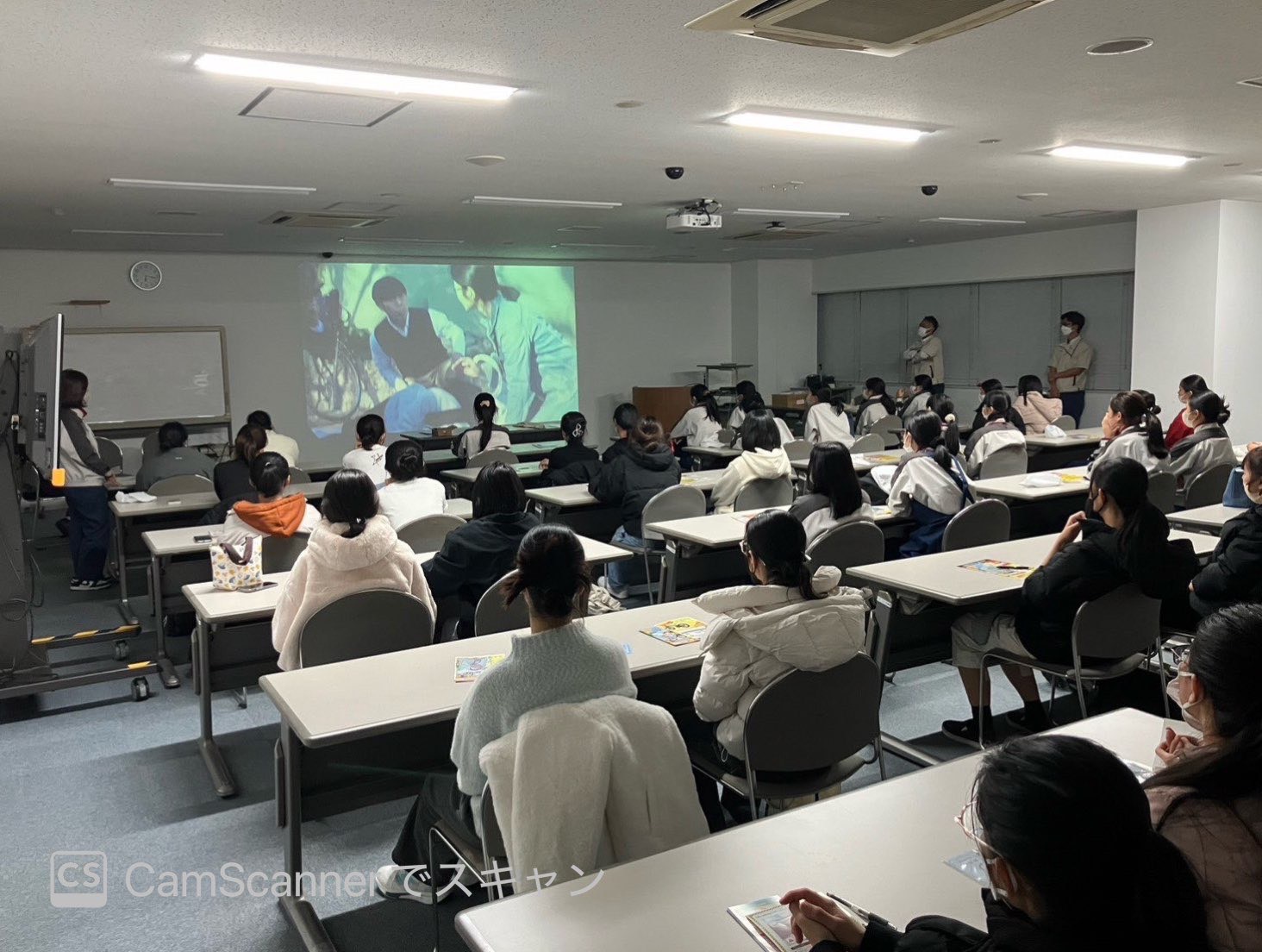 自転車運転交通安全ルールの講習【座学】をみんなで受けました！